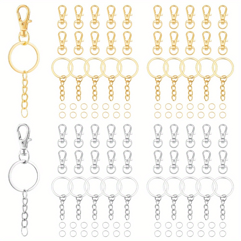 Premium Swivel Lanyard Snap Hook Key Rings Metal Hooks - Temu