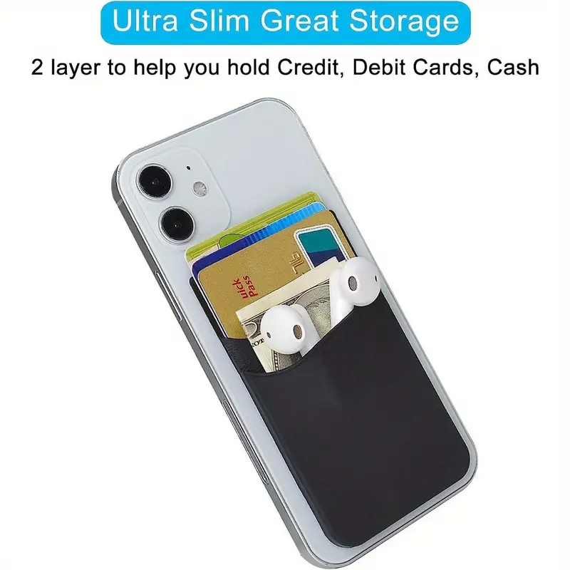 4 pack silicone stick card holder mobile devices universal - Temu 4 pack silicone stick card holder mobile devices universal - Temu