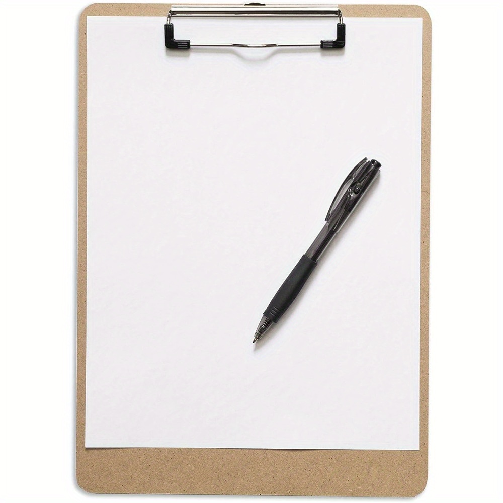 Vertical 17 x 11 MDF Clipboard Notepad