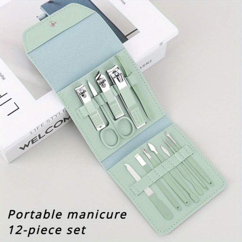 Manicure Set, Pedicure Kit Nail Clipper Set Professional Men