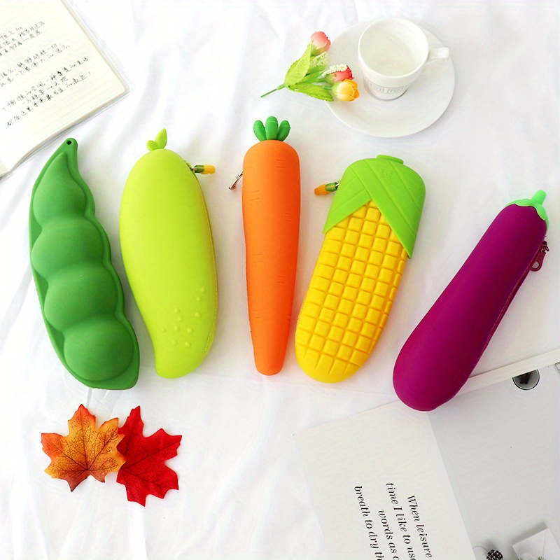 Silicone Pencil Case - Temu