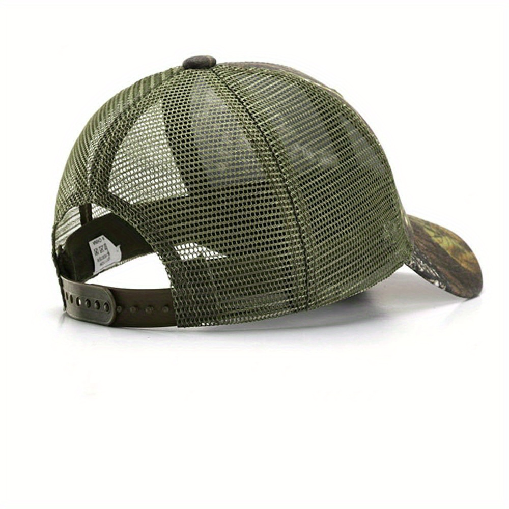 Adjustable Mesh Hat for Fishing Camping Hiking