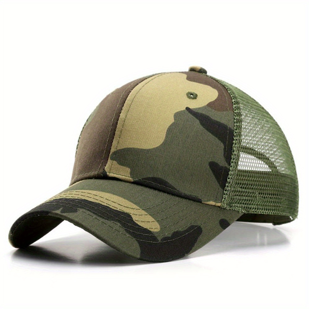 Adjustable Mesh Hat for Fishing Camping Hiking