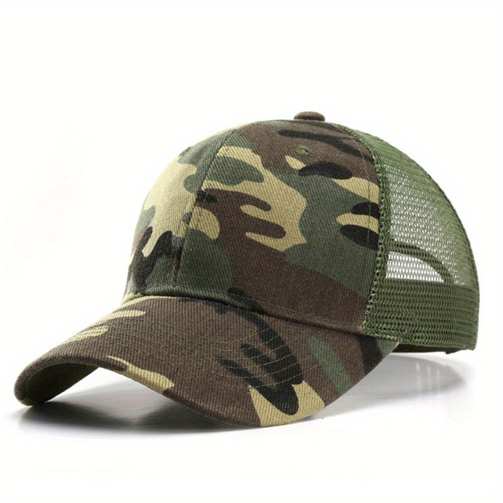 Adjustable Mesh Hat for Fishing Camping Hiking