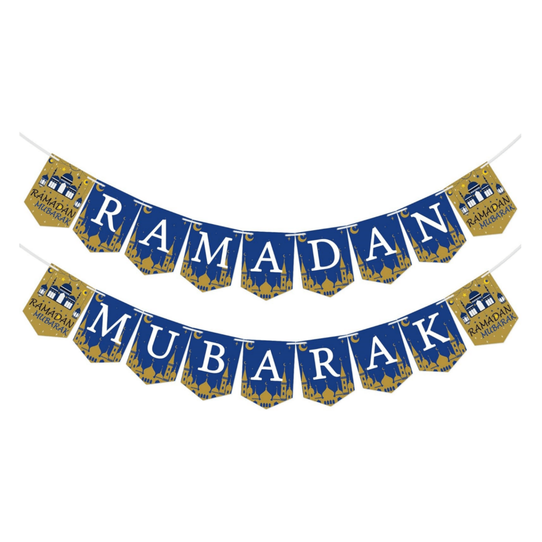 2 Pezzi Ramadan Mubarak Banner Ramadan Decorazioni Casa - Temu Italy