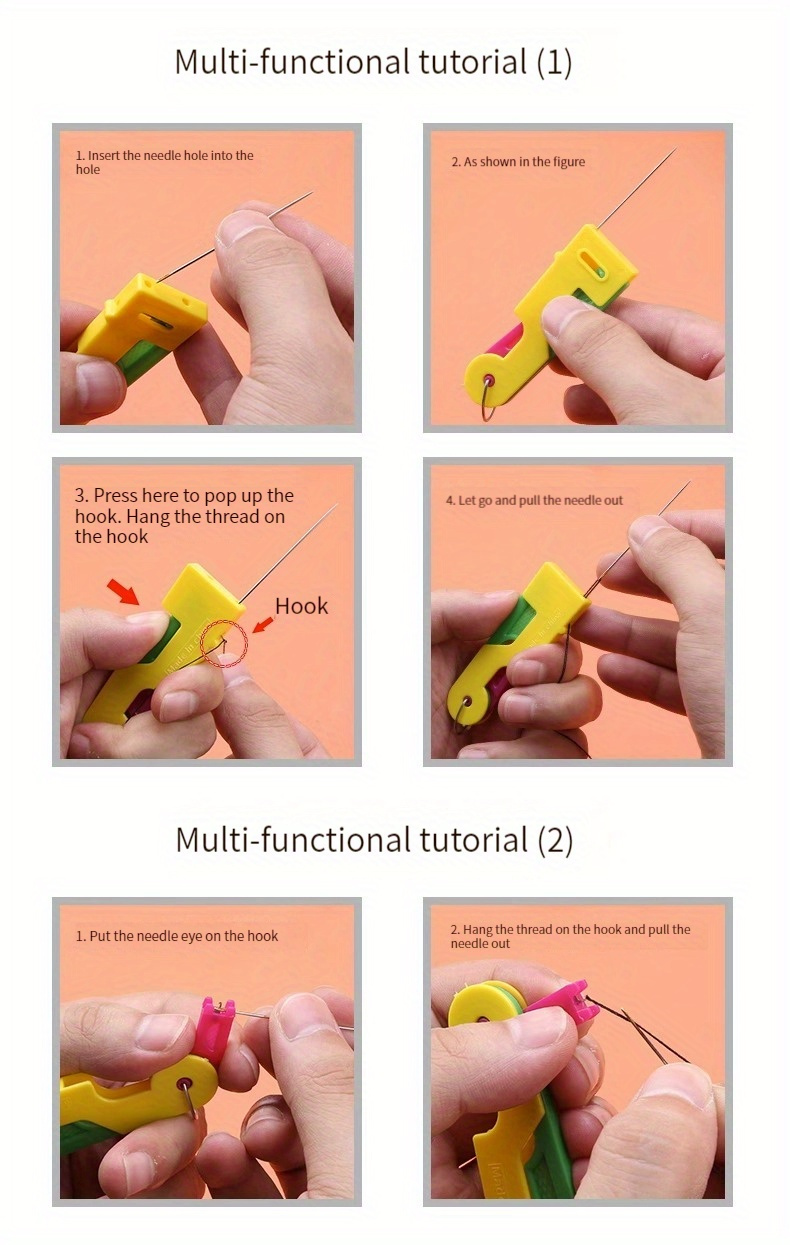 Automatic Needle Threaders Simple Hand Tools For Easier - Temu