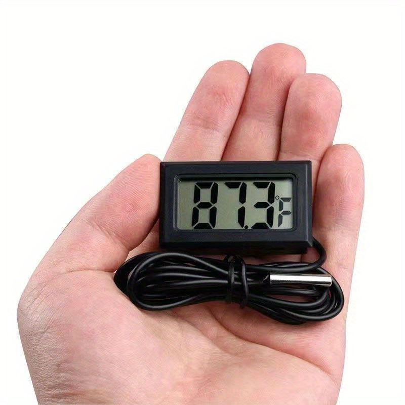 Mini Thermometer Lcd Digital Display Thermometer Hygrometer Precision  Temperature Measurement Tools For Aquarium, Indoor, Outdoor, Suitable For Rv  Outdoor Camping Picnic Garden Courtyard, Cookware Barbecue Tool  Accessories, Grill Stuff - Temu