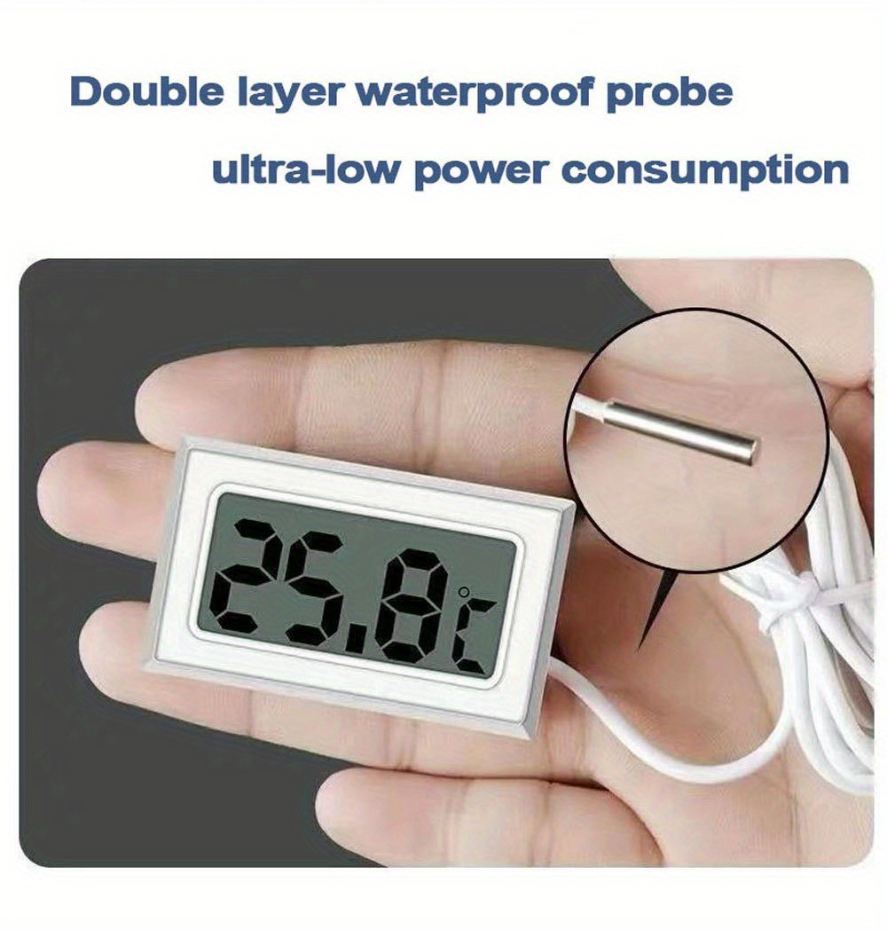 Mini Thermometer Lcd Digital Display Thermometer Hygrometer Precision  Temperature Measurement Tools For Aquarium, Indoor, Outdoor, Suitable For Rv  Outdoor Camping Picnic Garden Courtyard, Cookware Barbecue Tool  Accessories, Grill Stuff - Temu