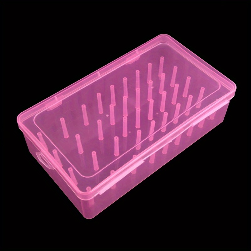 42 Axis Sewing Threads Box Thread Bobbins Empty Sewing Reel Box Sewing Box  Transparent Needle Wire