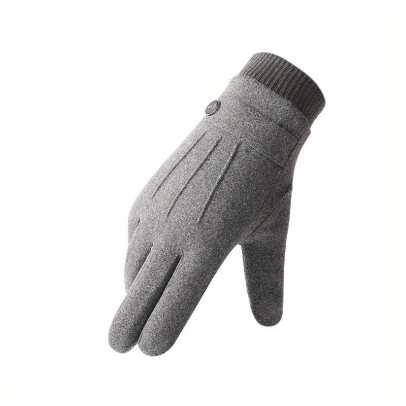 Winter Warm Gloves Thickened Velvet Cycling Gloves
