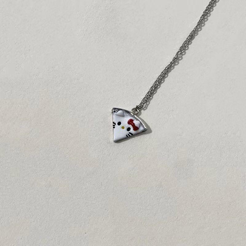 Sanrio Rhinestone Cinnamoroll Women New Necklace, Y2k Fashion Design Sense  Cartoon Clavicle Chain, Anime Versatile Luxury Pendant, Girl Friend Anniver