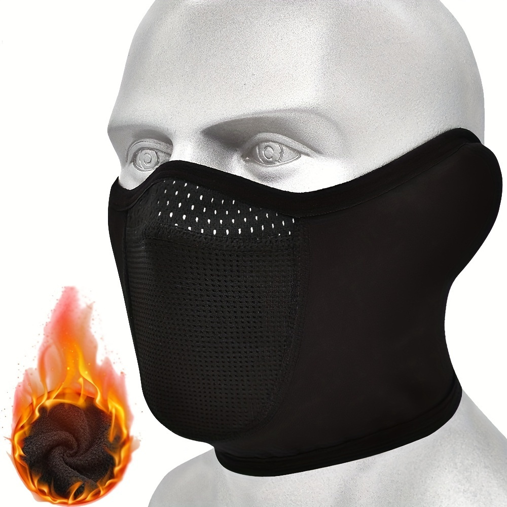 1pc Winter Wool Motorcycle Mask Warm Windproof Mask Neck Warm Helmet Balaclava  Ski Mask - Automotive - Temu Canada