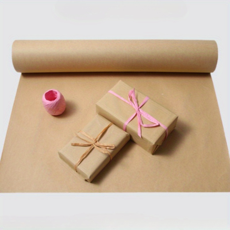 Brown Kraft Paper Roll Brown Craft Paper Roll For Table - Temu