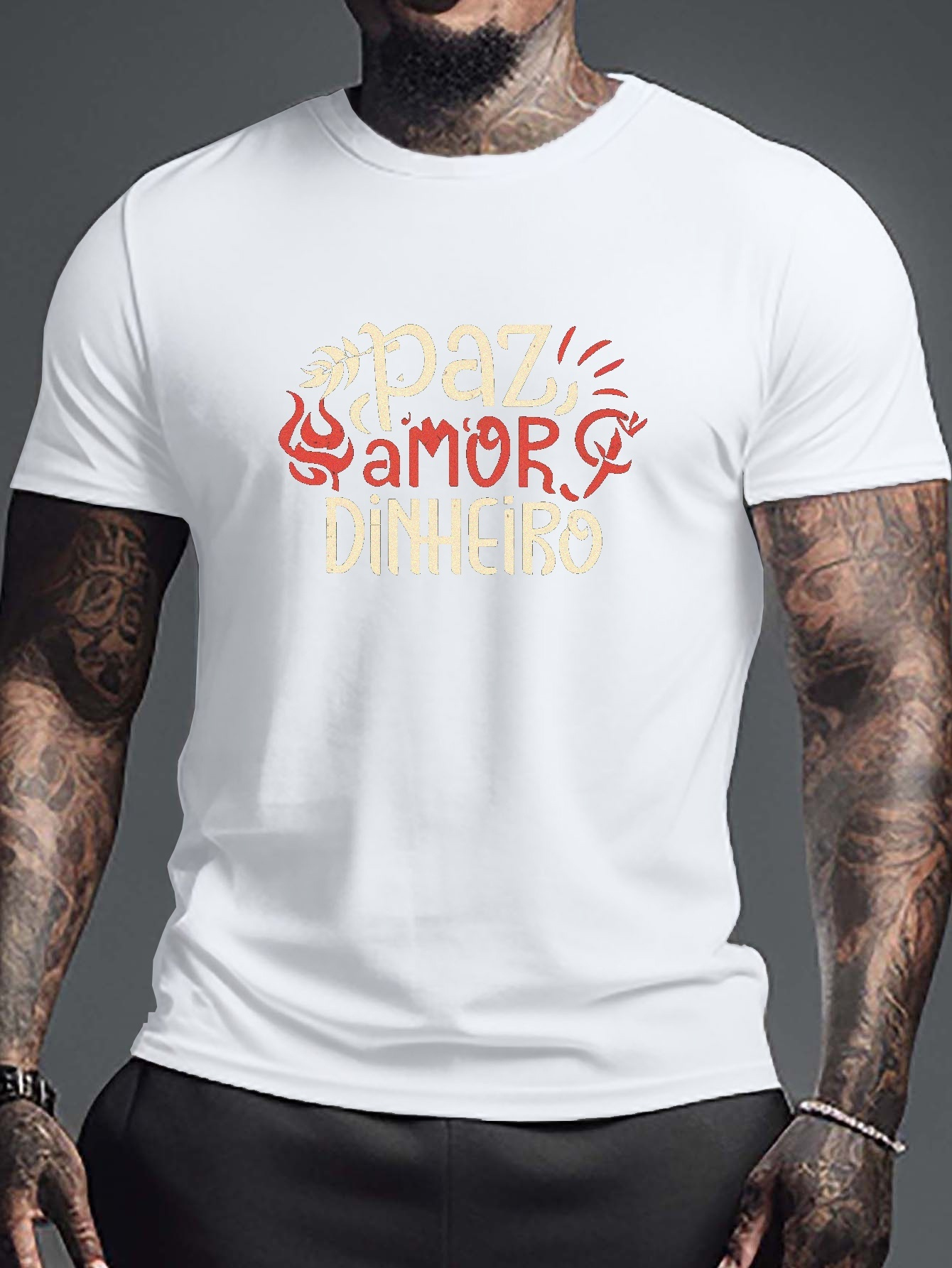 Funny Beer Print Men's T-Shirt - Quick Dry Breathable Summer Top With Casual Letter Design