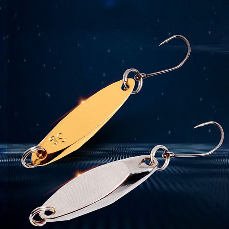 Diagonal Cut Spoon Metal Fishing Bait Fishing Supplies - Temu