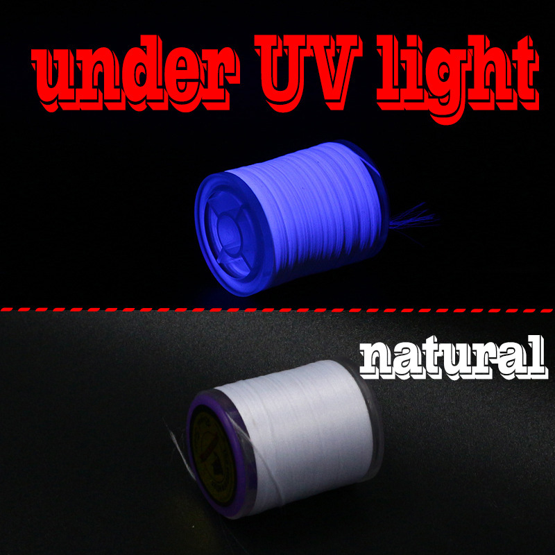 Luminous Glow Ultra Violet Fluorescent Fly Fishing Thread Strand