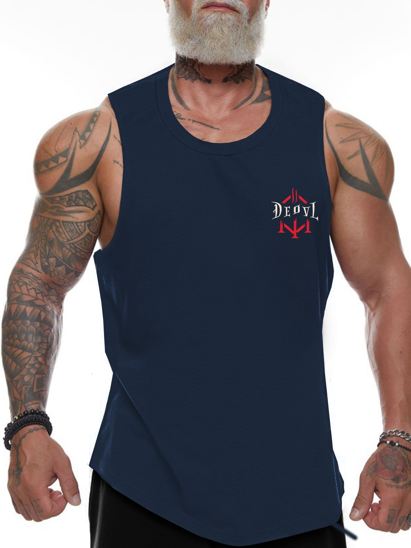 summer plus size tank top mens