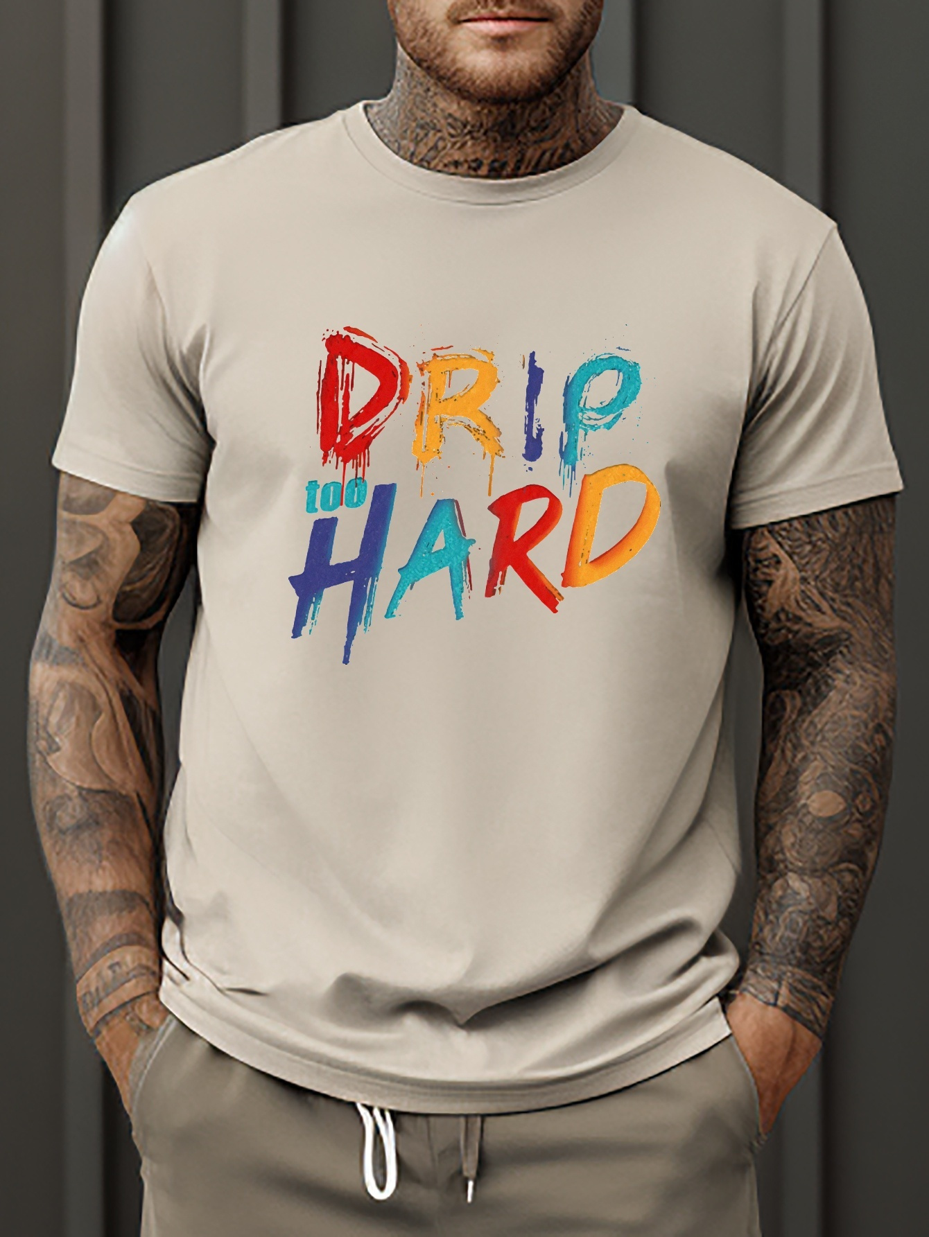 Men Drippy Shirts - Temu