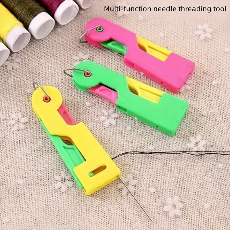 5pcs Threading Apparatus Sewing Bead Threader Thread Inserter Household  Threading Tool