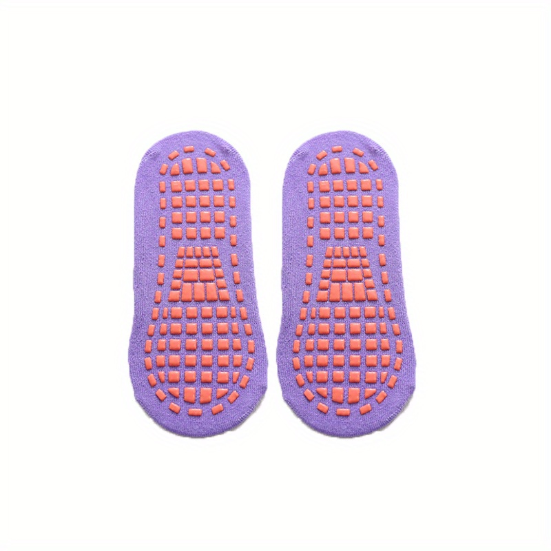 Yoga Pilates Silicone Anti Slip Grip Socks Ankle Dance Socks
