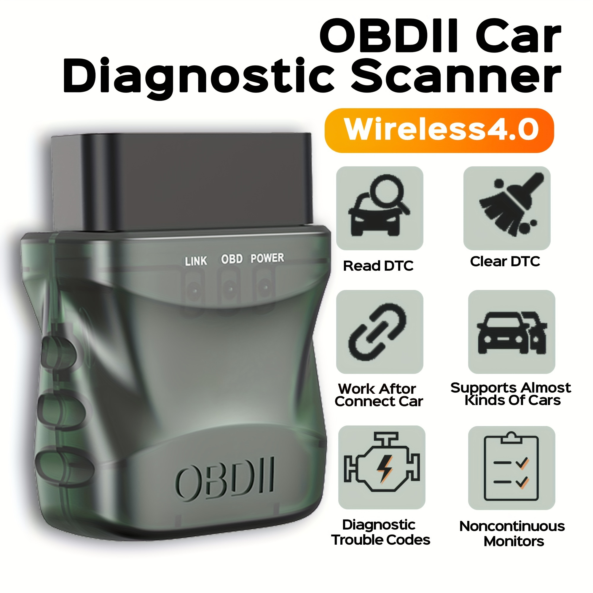Outil diagnostic auto OBDII wifi  Nounéna n°1 du diagnostic Ile