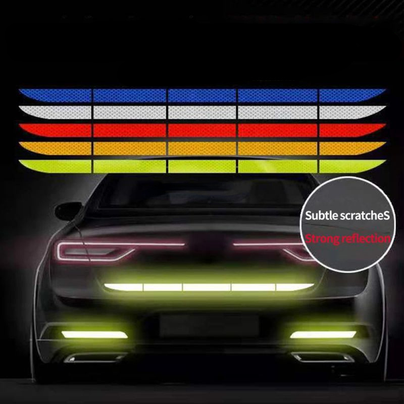 Car Reflective Sticker Traffic Safety Night Warning Mark Car - Temu