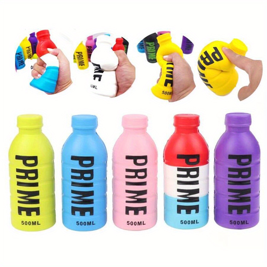 1pc Random Color Pet Squeeze Water Bottle