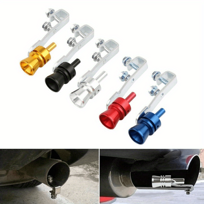 UK Universal For Car Auto Turbo Sound Whistle Exhaust Pipe