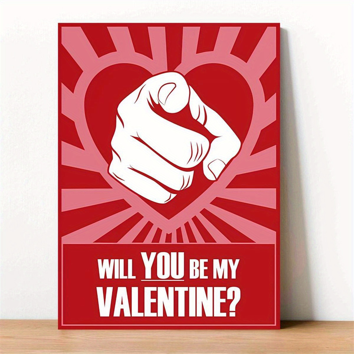 Canvas Poster Vintage Valentines Day Sign Valentine's Day - Temu