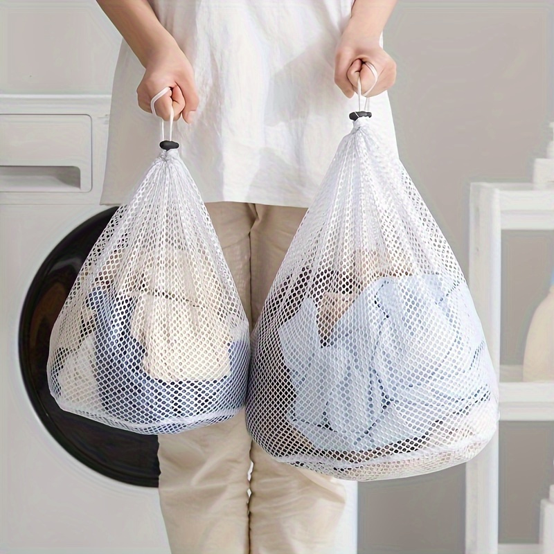 1pc Multifunctional Mesh Laundry Bag For Wash Machine, Lingerie & Bra  Protection Bag