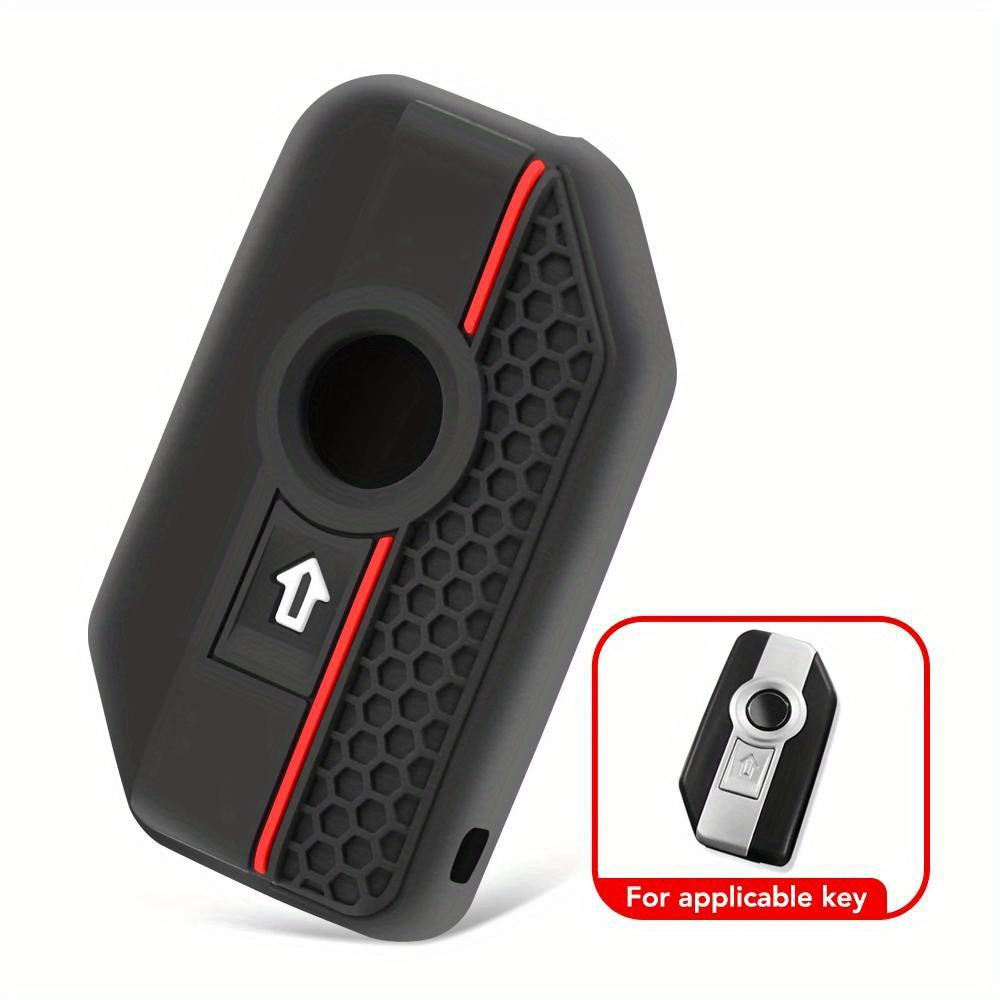 Image of Silicone Key Case Skin Cover For R1250gs R1200gs C400gt F750gs F850gs K1600b K1600gt R1200rs R1200rt F900r F900xr Motorcycle