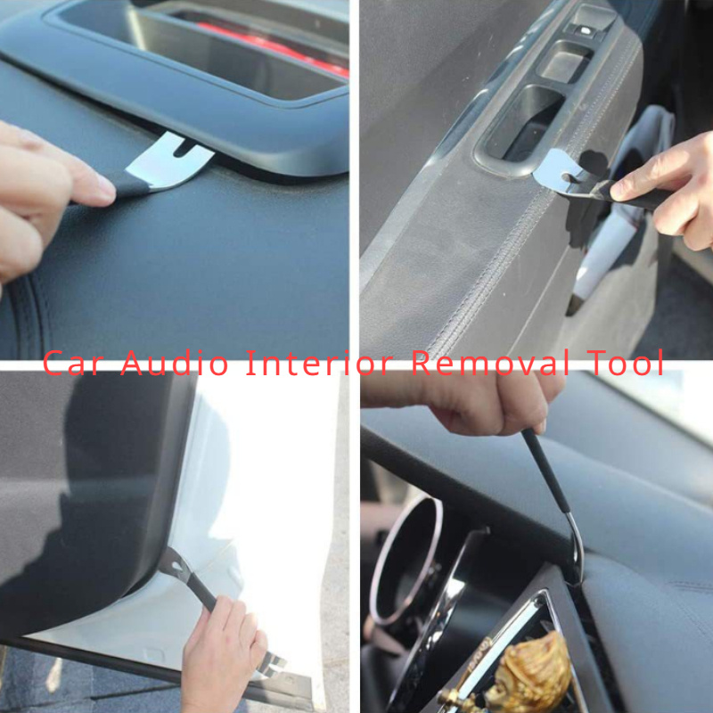 Durable Stainless Steel Car Trim Removal Tool Two end Level - Temu