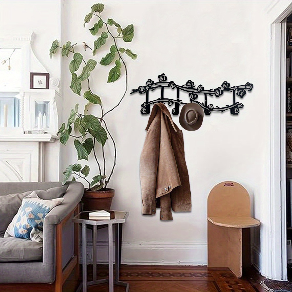 Decorative Hook Coat Home Metal Storage Rack Hallway Wall Clothes Hangers  Hangings Hooks
