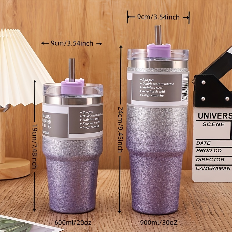 Stainless Steel Tumbler - Keep Your Drinks Hot or Cold for Hours