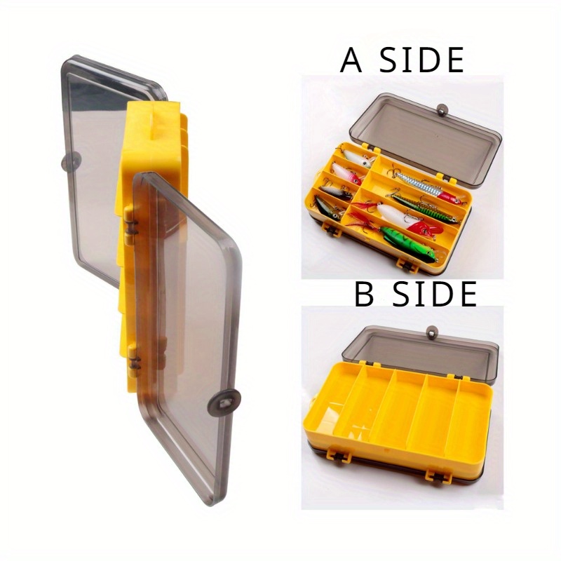 HPiano Plastic Storage Box,2Pcs Small Fishing Tackle Box, Fishing Gear  Fishing Accessories Multi-Function Tool Box Parts Box Fishing Supplies Fishing  Gear Box : : Sports & Outdoors