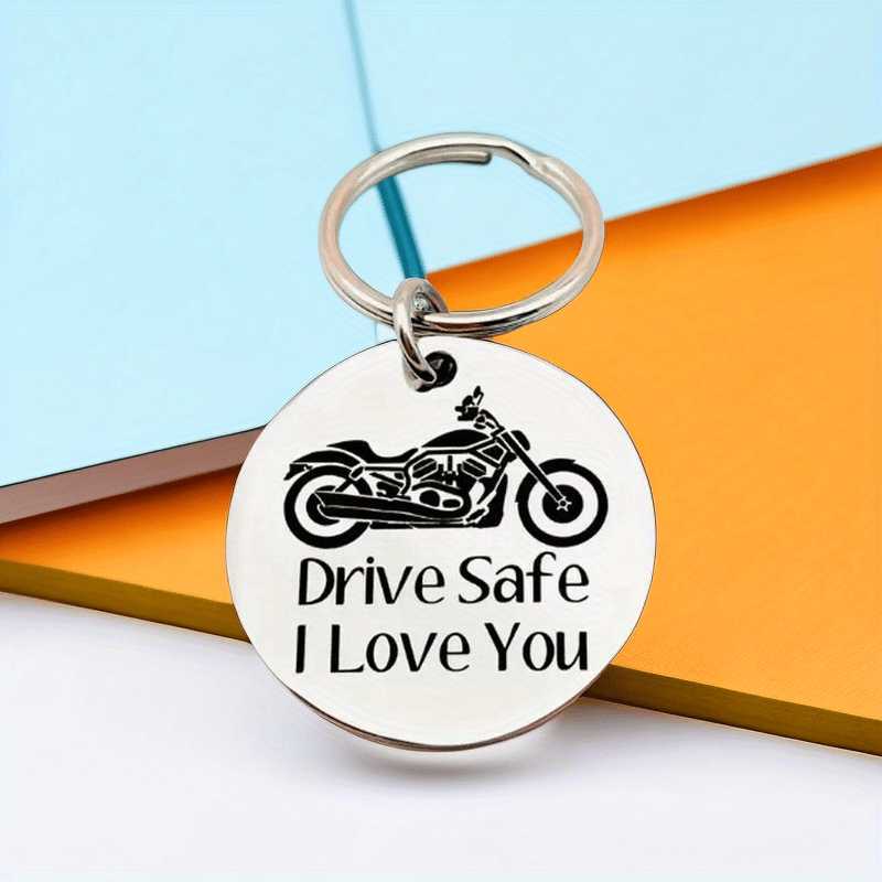 Llavero Drive Safe Hombre, Llavero Moto, Llavero Hombre - Joyería  Accesorios - Temu Chile