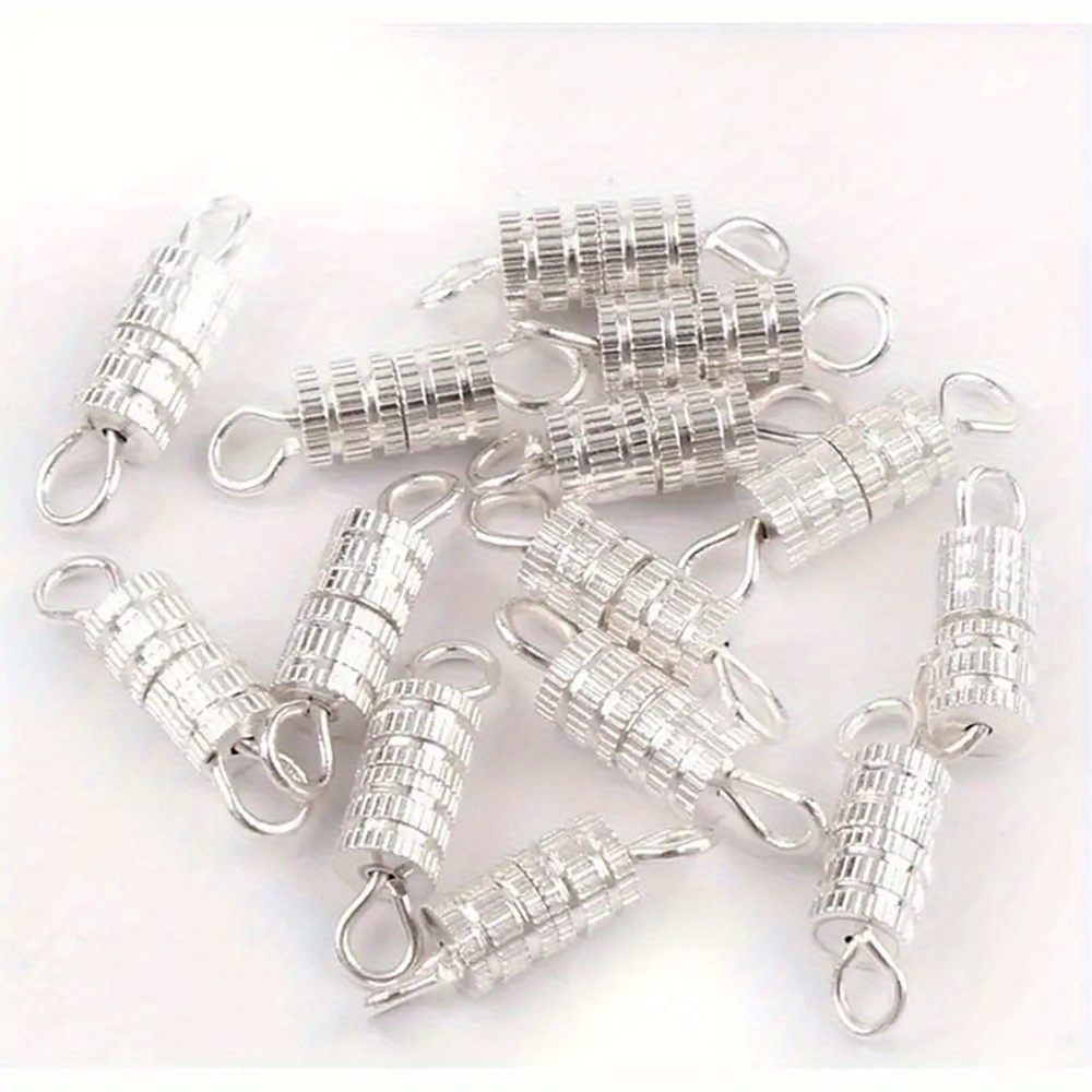 4pcs Cord End Cap Jewelry Making Clamp End Jewelry Cord End Caps Bracelet  Making