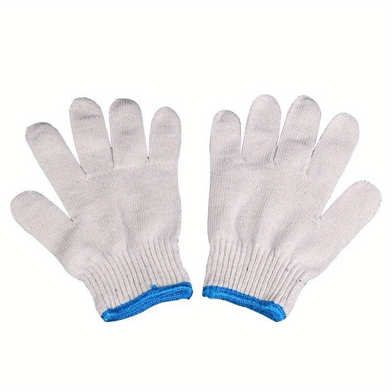 Household Hand Gloves Garden Work Thin Cotton Glove - Temu