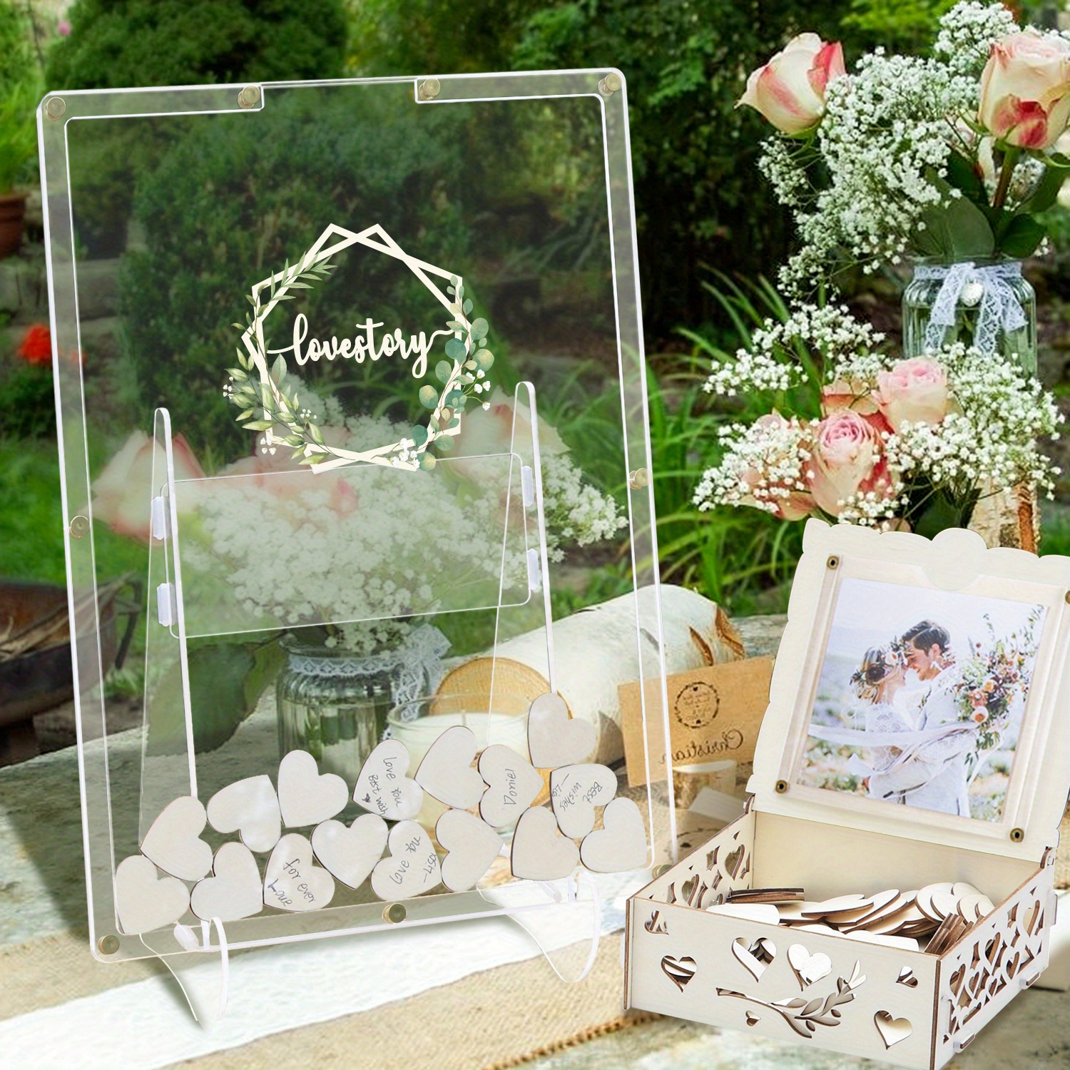 Wedding Photo Box - Temu