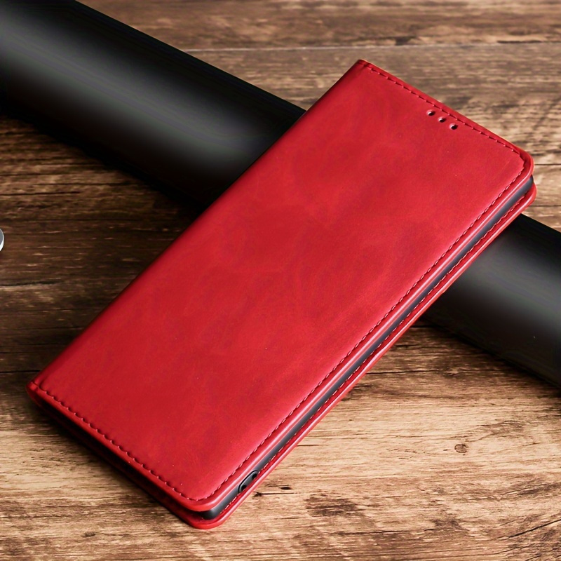 Xiaomi Poco M6 Pro Case Flip Artificial Leather Phone Cover - Temu