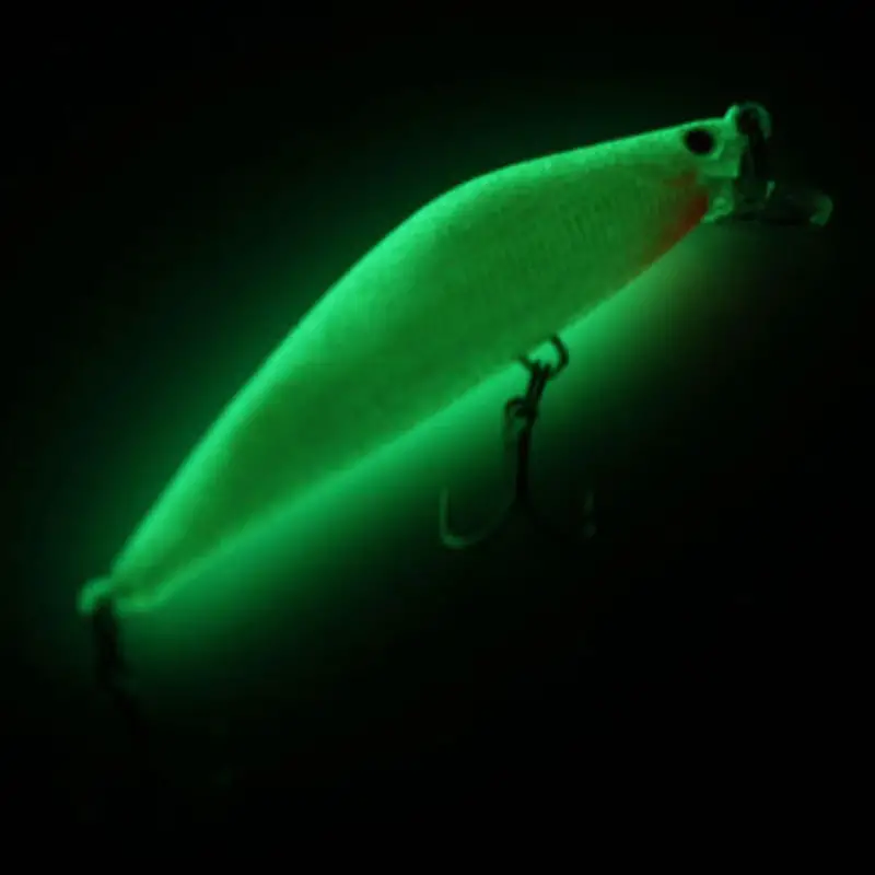 Artificial Sea Fishing Lure 3d Luminous Minnow Bait Night - Temu