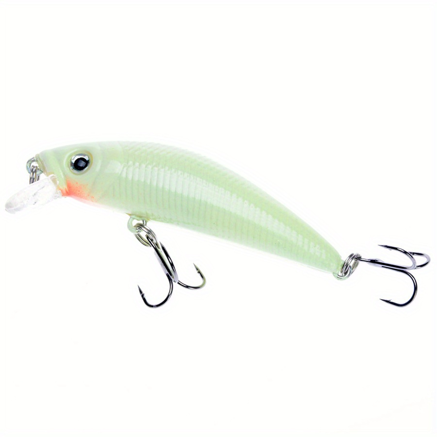 Artificial Sea Fishing Lure Minnow 3d Luminous Bait For Fish Night Saltwater Tackle Lighted Plastic For Fishing Lures