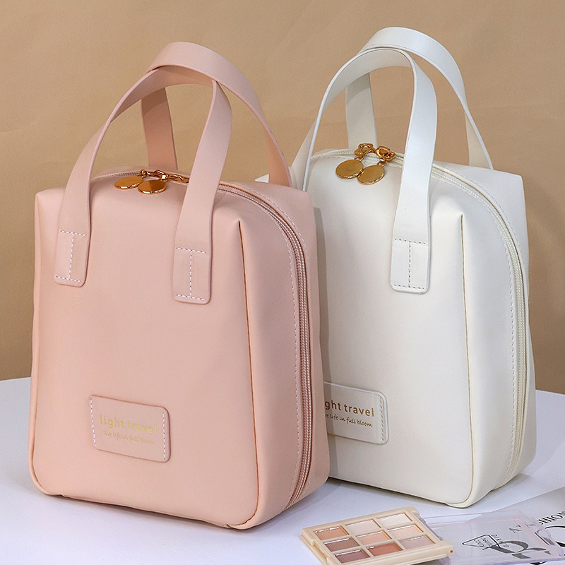 

Shell Cosmetic Bag, Large Capacity Portable Storage Bag, Toiletries Storage Bag, Travel Washing Bag