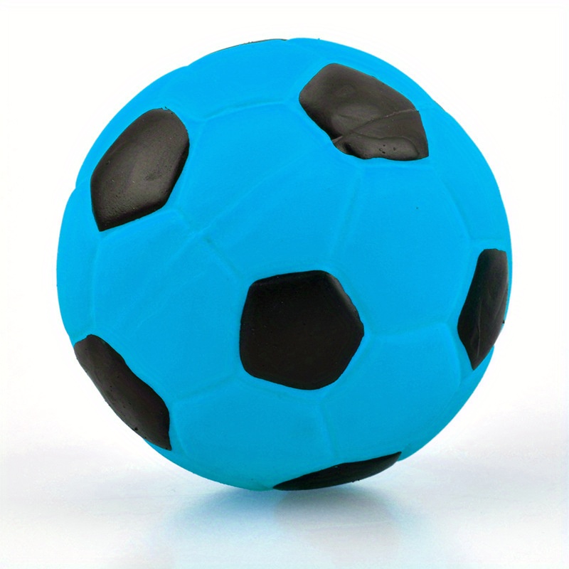 Rubber soccer ball outlet dog toy