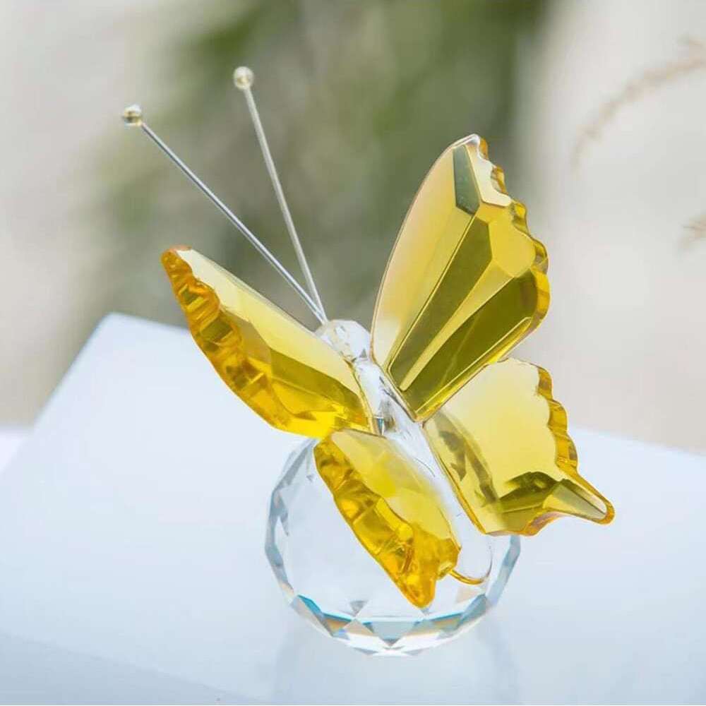 Golden Butterfly Wall Hanging Ornaments Resin Material Home - Temu