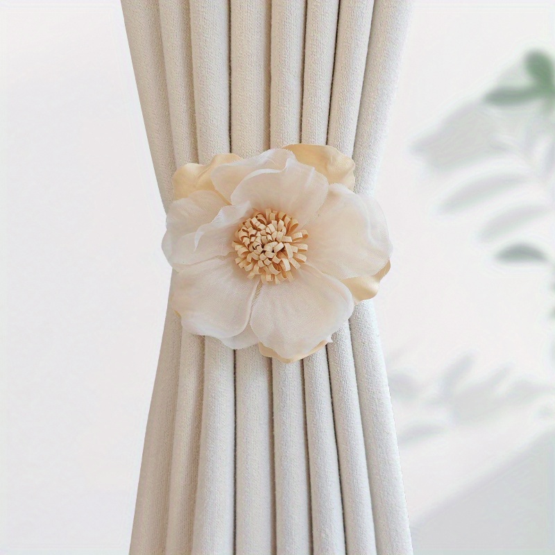1pc Magnetic Curtain Tieback With Simple Three-dimensional , Suitable For Bedroom, Living Room, Kitchen, And Other Home Decorations