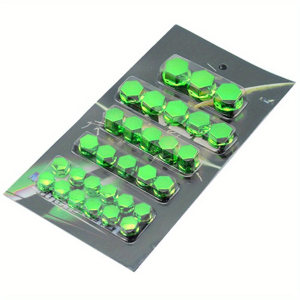 TEMU 1 Set 30pcs Motorcycle Modification Accessories Motorcycle Screw Nut Covers Decorative Styling Parts