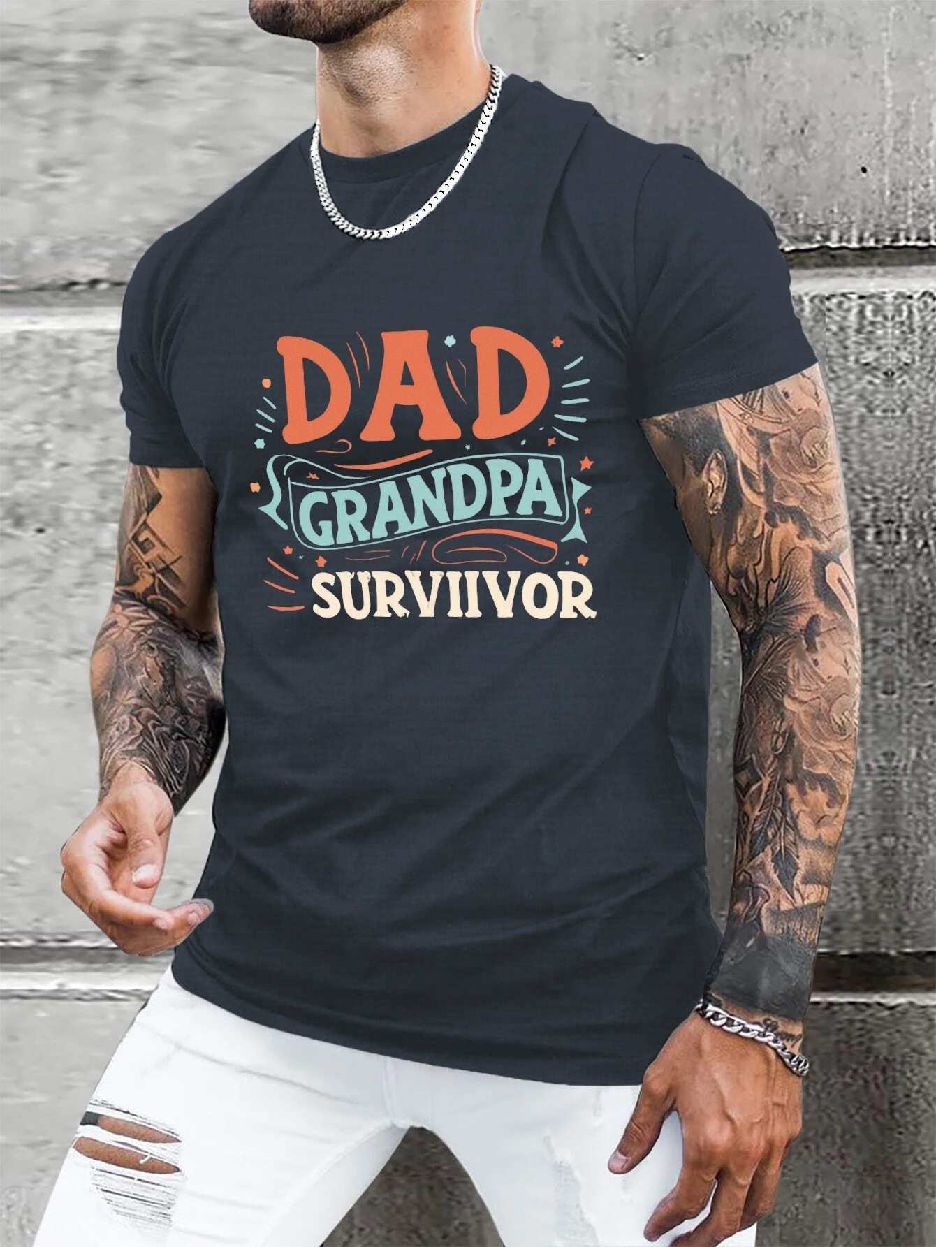 Camisetas para 2025 papa y abuelo