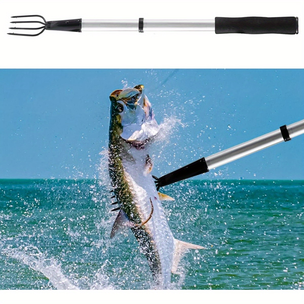 Barbed Fish Spear Stainless Steel Fishing Fishing - Temu Canada