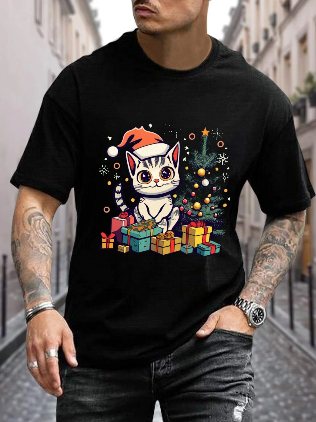 Men's Short Sleeve T-shirts Plus Size Cotton | Men's Short Sleeve T